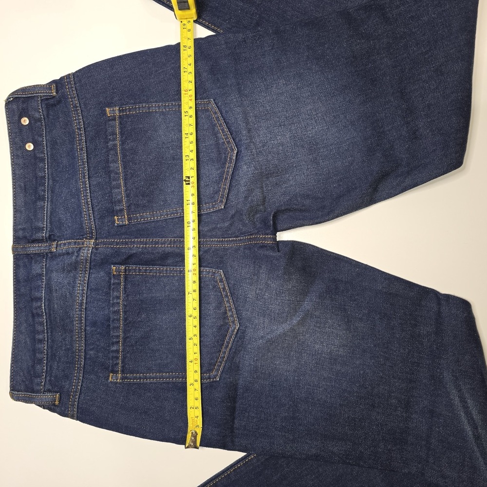 Cabi Malibu Jean Women's 0 Dark Authentic Wash Straight Leg Long Inseam‎ NWT - Picture 15 of 16